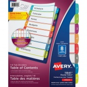 Avery Ready Index Custom TOC Binder Dividers (11841)