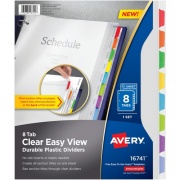 Avery Easy View Plastic Dividers (16741)