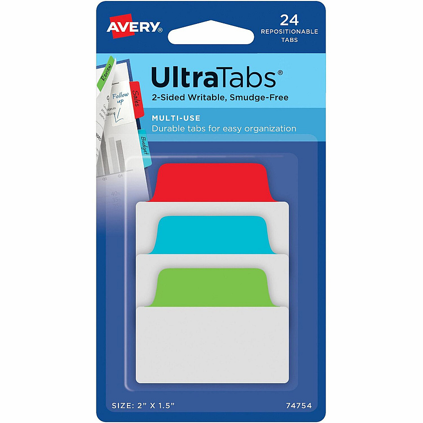 Avery 2" Multi-use Ultra Tabs (AVE74754)