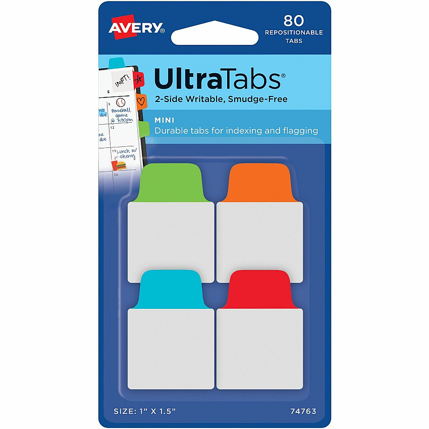 Avery Mini Ultra Tabs (AVE74763)