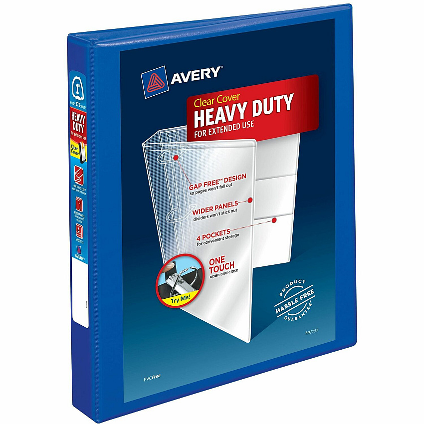 Avery Heavy-Duty View Binders - Locking One Touch EZD Rings (AVE79772)