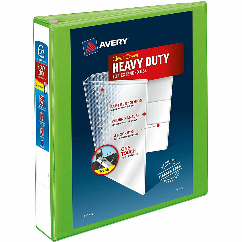 Avery Heavy-Duty View Binders - Locking One Touch EZD Rings (AVE79773)