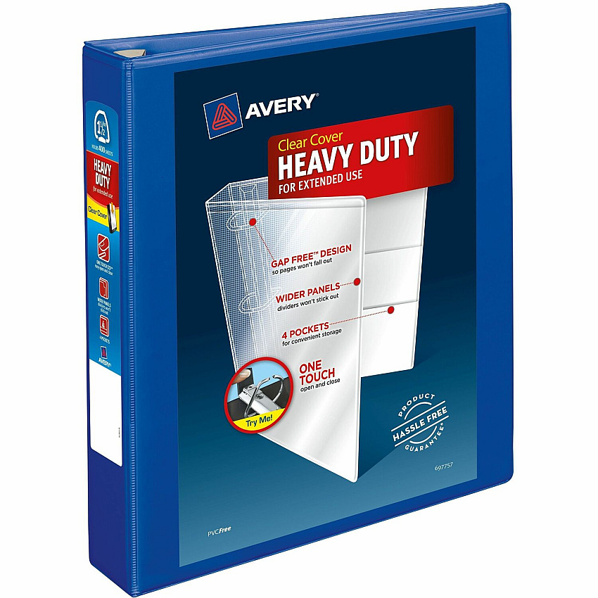 Avery Heavy-Duty View Binders - Locking One Touch EZD Rings (AVE79775)