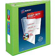 Avery Heavy-Duty View Chartreuse 3" Binder (AVE79779)