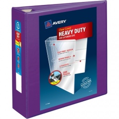 Avery Heavy-Duty View Purple 3" Binder (79810)