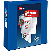 Avery Heavy-Duty View Pacific Blue 4" Binder (AVE79814)