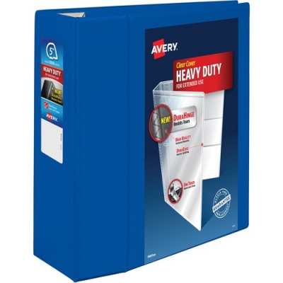 Avery Heavy-Duty View Pacific Blue 5" Binder (79817)