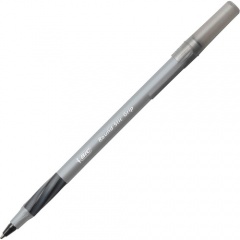 BIC Round Stic Grip Ballpoint Pen (GSMG361BK)