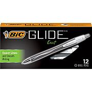 BIC Glide Exact Retractable Ballpoint (BICVCGN11BK)