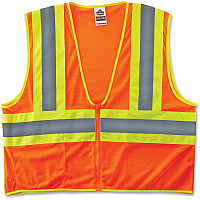 GloWear Class 2 Two-tone Orange Vest (EGO21305)