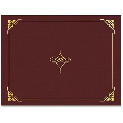 Geographics Letter Recycled Certificate Holder (GEO47842)