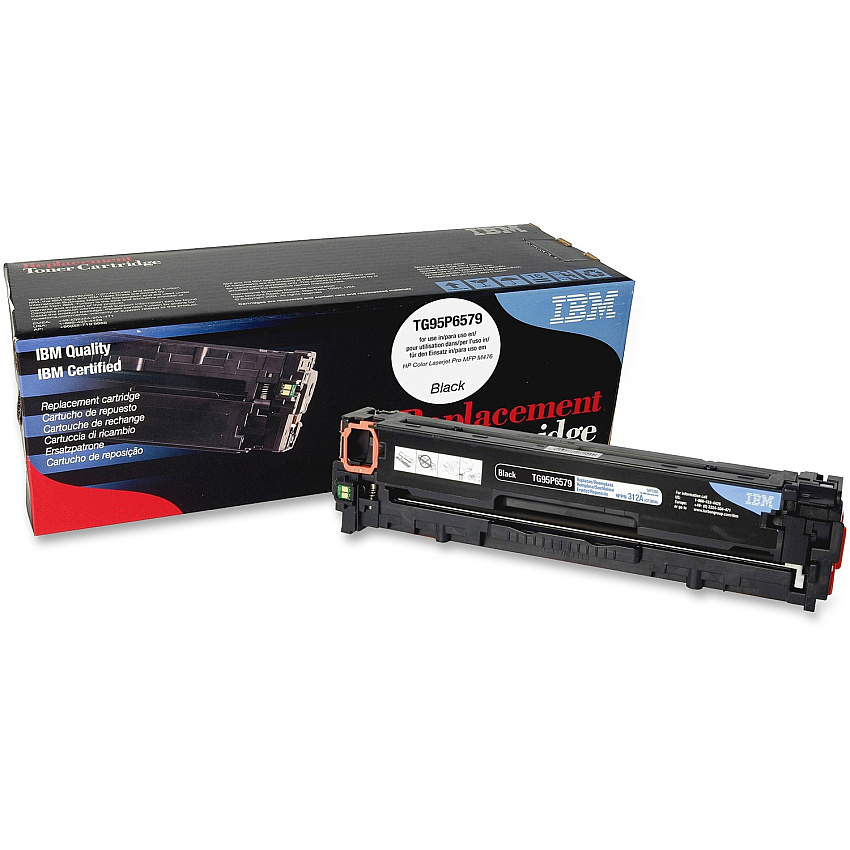 IBM Remanufactured Toner Cartridge - Alternative for HP 312A (CF380A) (IBMTG95P6579)