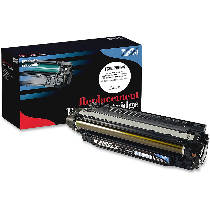 IBM Remanufactured High Yield Laser Toner Cartridge - Alternative for HP 654X (CF330X) - Black - 1 Each (IBMTG95P6594)