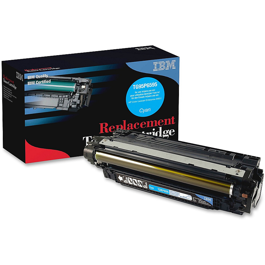 IBM Remanufactured Laser Toner Cartridge - Alternative for HP 654X (CF331A) - Cyan - 1 Each (IBMTG95P6595)