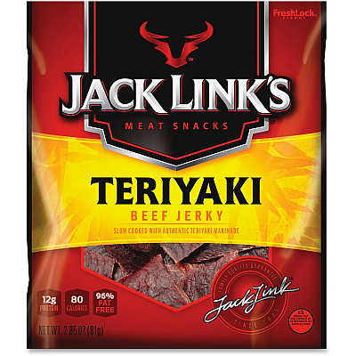 Jack Link's Teryiaki Beef Jerky Snacks (JCK87635)