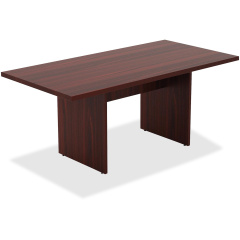 Lorell Chateau Series Mahogany 6' Rectangular Table (34340)