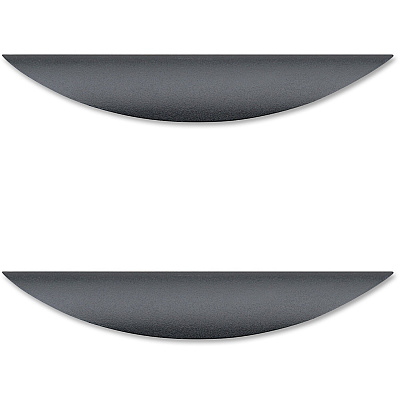 Lorell Chateau Series Laminate Drawer Traditional Pulls (LLR34347)