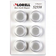 Lorell Round Cap Rare Earth Magnets (52558)