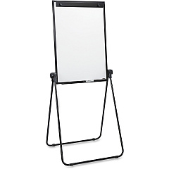 Lorell 2-sided Dry-Erase Easel with Flip-Chart Clip (LLR55629)
