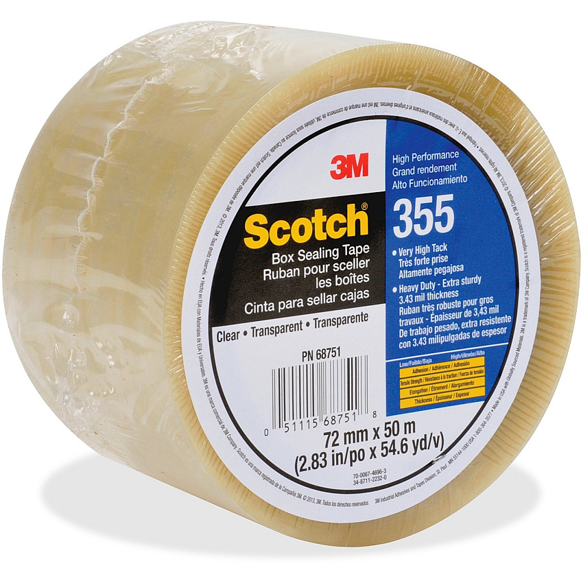 Scotch Box-Sealing Tape 355 (MMM35572X50CL)