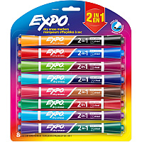 EXPO 2-in-1 Dry Erase Markers (SAN1944658)