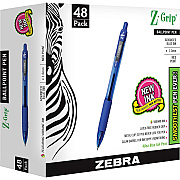 Zebra Z-Grip Retractable Ballpoint Pens (ZEB22248)