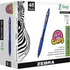 Zebra Z-Grip Retractable Ballpoint Pens (22248)