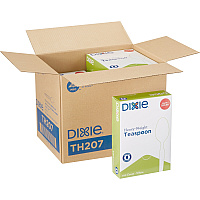 Dixie Heavyweight Disposable Teaspoons Grab-N-Go by GP Pro (DXETH207CT)