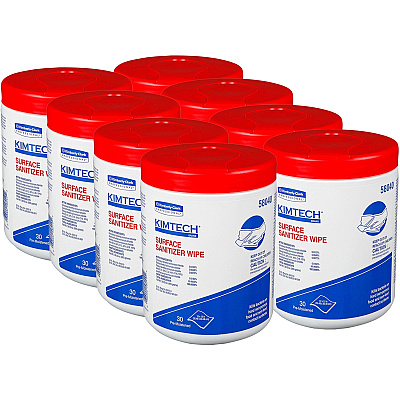 KIMTECH Prep Surface Sanitizer Wipes (KCC58040CT)