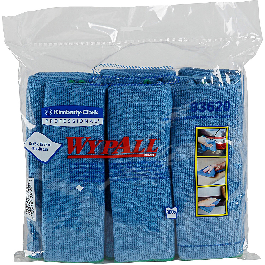 Wypall Microfiber Cloths - General Purpose (KCC83620CT)