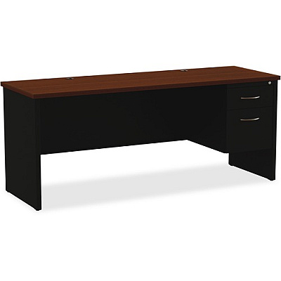 Lorell Fortress Modular Series Right-pedestal Credenza (LLR79161)