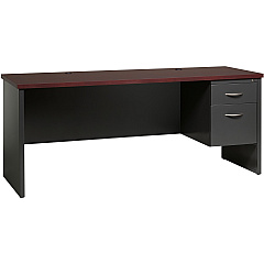 Lorell Fortress Modular Series Right-pedestal Credenza (LLR79162)