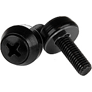 StarTech M5 Mounting Screws - 100 Pack, Black (CABSCREWSM5B)