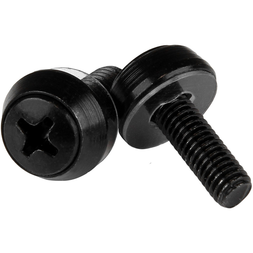 StarTech M5 Mounting Screws - 100 Pack, Black (CABSCREWSM5B)