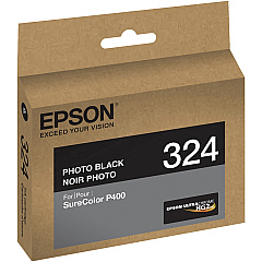 Epson UltraChrome 324 Original Inkjet Ink Cartridge - Photo Black - 1 Each (EPST324120)