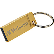 Verbatim 64GB Metal Executive USB 3.0 Flash Drive - Gold (99106)