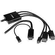 StarTech 6 Ft Dp Mini Dp Or Hdmi To Hdmi Adapter (DPMDPHD2HD)