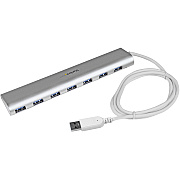 StarTech 7-port Usb Hub, Usb A To 7x Usb-a Ports, Usb 5gbps, Self-powered, Portable Laptop Usb 3.0 Hub Expansion With Power Supply (ST73007UA)