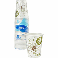 Dixie Pathways 8 oz Paper Hot Cups By GP Pro (DXE2338WSPK)