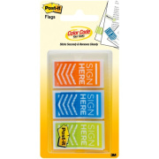 Post-it Sign Here 1" Arrow Flags (682SHOBL)