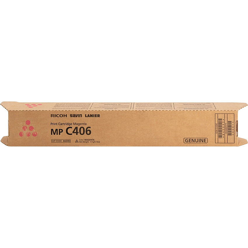 Ricoh Original Laser Toner Cartridge - Magenta - 1 Each (842093)
