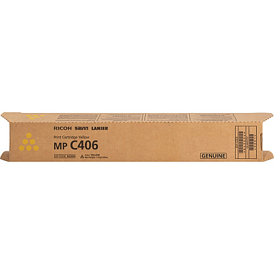 Ricoh Original Laser Toner Cartridge - Yellow - 1 Each (842094)