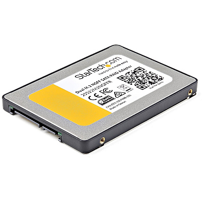 StarTech Dual M.2 Ngff Sata Adapter With Raid (25S22M2NGFFR)