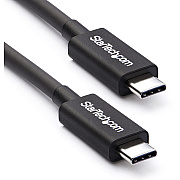 StarTech 2m Thunderbolt 3 (20gbps) Usb-c Cable - Thunderbolt, Usb, And Displayport Compatible (TBLT3MM2M)