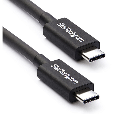 StarTech 2m Thunderbolt 3 (20gbps) Usb-c Cable - Thunderbolt, Usb, And Displayport Compatible (TBLT3MM2M)