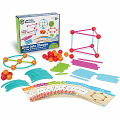 Learning Resources Dive Shapes Sea/Build Geometry Set (LRN1773)