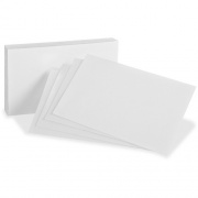 Oxford Blank Index Cards (10002)