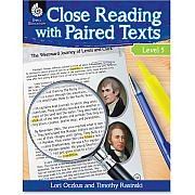 Shell Education Education Close Reading Level 5 Guide Printed Book by Lori Oczkus, M.A, Timothy Rasinski, Ph.D. (51361)