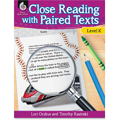 Shell Education Education Close Reading Level K Guide Printed Book by Lori Oczkus, M.A, Timothy Rasinski, Ph.D. (51356)