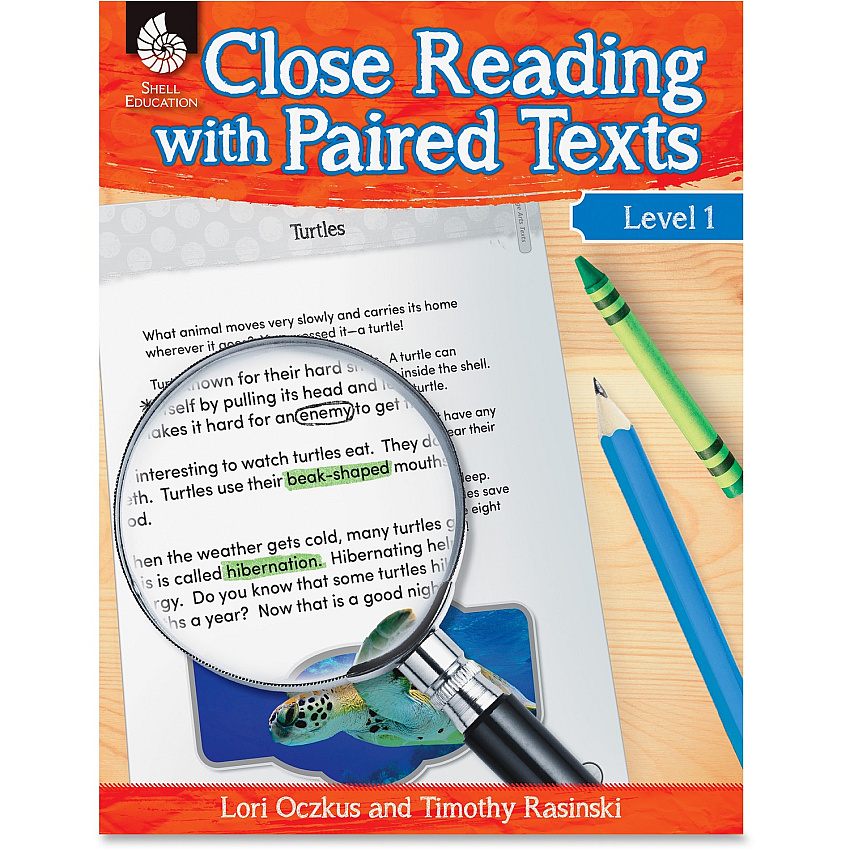 Shell Education Education Close Reading Level 1 Guide Printed Book by Lori Oczkus, M.A, Timothy Rasinski, Ph.D. (51357)